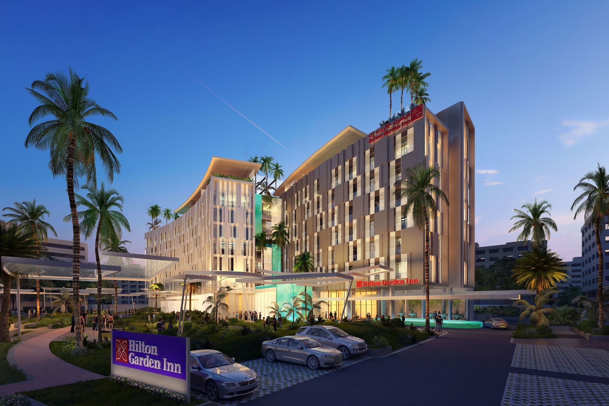 Hilton Garden Inn Muscat Al Khuwair Exterior foto